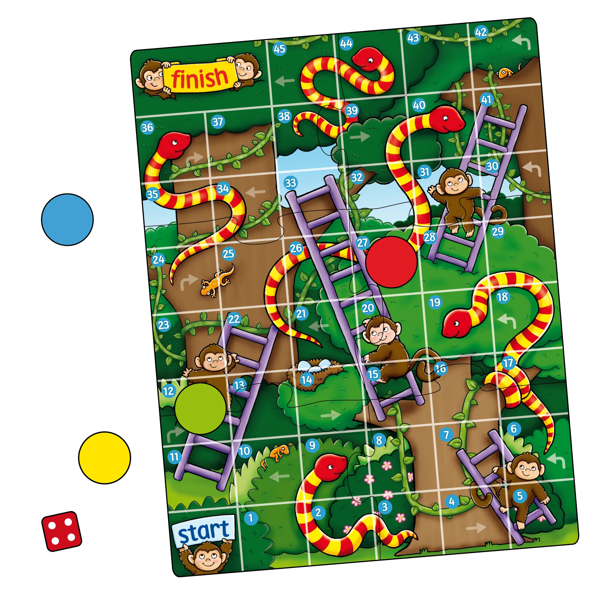352_jungle_snakes_and_ladders_contents_2000